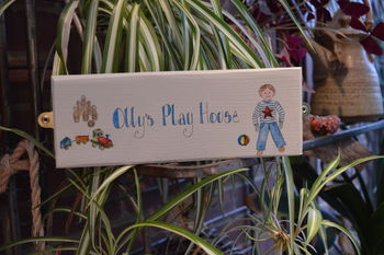 Bespoke Play House Sign, 10 of 11