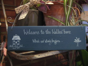 Personalised Home Sign, 4 of 6