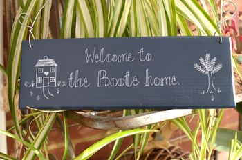 Personalised Home Sign, 5 of 6