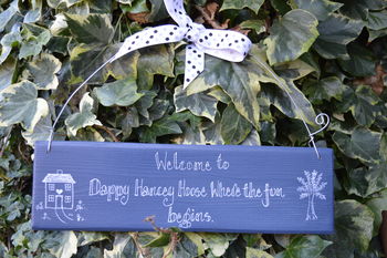 Personalised Home Sign, 6 of 6