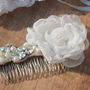 'Ivy Blossom' Handbeaded Hair Piece, thumbnail 4 of 6