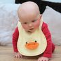 Personalised Cuddly Duck Baby Towel Gift Set, thumbnail 6 of 9