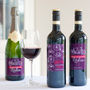 Personalised Malbec Or Rioja Wine With Cycling Label, thumbnail 2 of 9