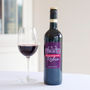Personalised Malbec Or Rioja Wine With Cycling Label, thumbnail 3 of 9