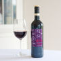 Personalised Malbec Or Rioja Wine With Cycling Label, thumbnail 4 of 9