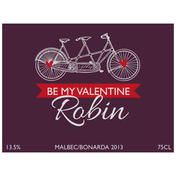 Personalised Malbec Or Rioja Wine With Cycling Label, 9 of 9