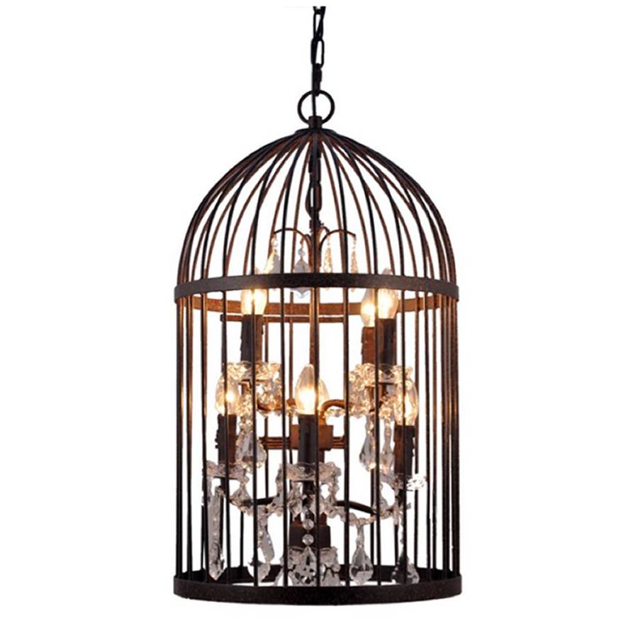 Bronze Eight Light Birdcage Chandelier By Cowshed Interiors