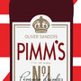Personalised 'Number One Pimm's Drinkers' Print, thumbnail 5 of 5