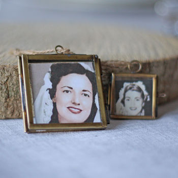 Tiny Photo Frame For Wedding Bouquet, 8 of 8
