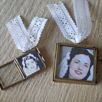 Tiny Photo Frame For Wedding Bouquet, 4 of 8