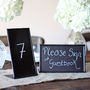 Blackboard Sign Free Standing Set Of Five, thumbnail 2 of 7