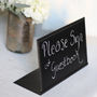 Blackboard Sign Free Standing Set Of Five, thumbnail 6 of 7