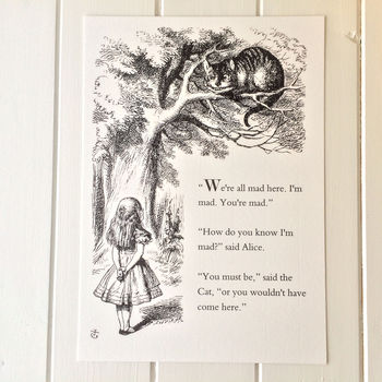 Alice In Wonderland Print, 2 of 2