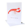 Lobster Valentines Card, thumbnail 2 of 2