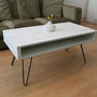 Pallet Coffee Table In Solid White, thumbnail 3 of 6