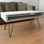 Pallet Coffee Table In Solid White, thumbnail 4 of 6