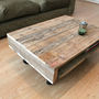 'On Wheels' Small Wood Coffee Table, thumbnail 7 of 7