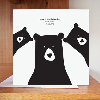 Build Your Own Dad Bear, Birthday Card, 7 of 8