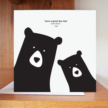 Build Your Own Dad Bear, Birthday Card, 8 of 8
