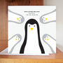 Build Your Own Mum Penguin Mother's Day Card, thumbnail 8 of 8