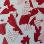 'I Love You' 'Marry Me' 'Be Mine' Heart Table Confetti, thumbnail 2 of 4