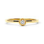 Serenity Ethical Fairtrade Diamond Engagement Ring, thumbnail 4 of 7
