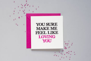 'Let Me Show You Love' Retro Card, 5 of 9