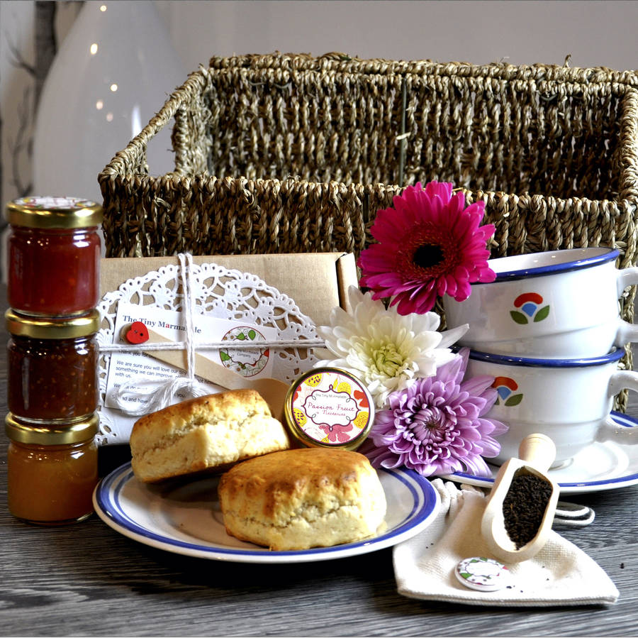 Vintage Hamper With China Set By The Tiny Marmalade | notonthehighstreet.com