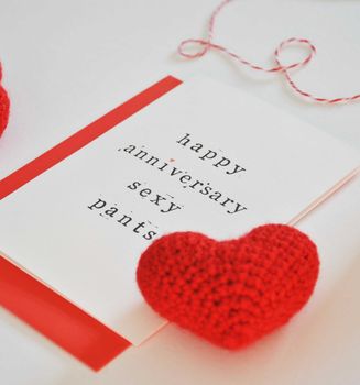 'Happy Anniversary Sexy Or Lover Pants' Card, 7 of 7