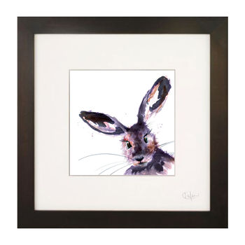 Inky Hare Illustration Print, 6 of 10