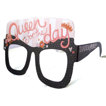 Queen Card Glasses For Mother's Day, 2 of 5