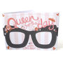 Queen Card Glasses For Mother's Day, thumbnail 3 of 5