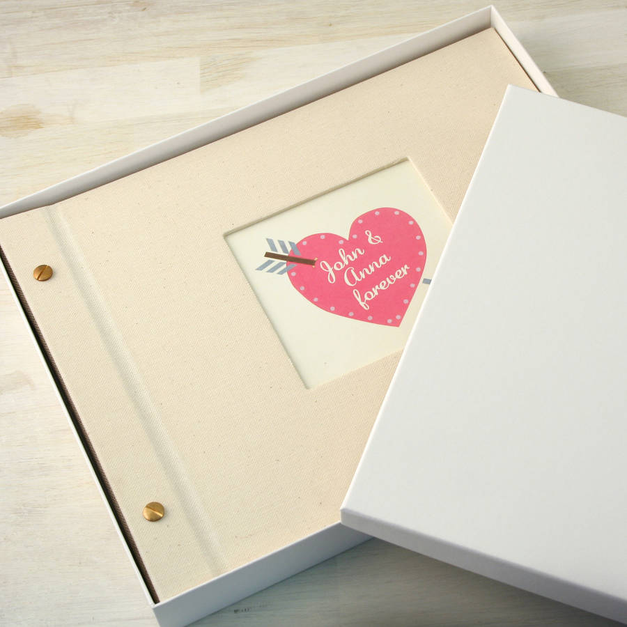Personalised Valentines Photo Album By Made By Ellis 