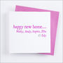 Personalised 'Happy New Home' Card, thumbnail 2 of 5