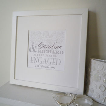 Personalised Engagement Print, 2 of 3