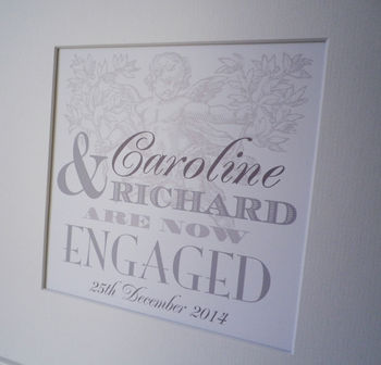 Personalised Engagement Print, 3 of 3