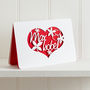 Love Couple Papercut Card, thumbnail 3 of 7