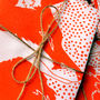 Fox Linen Tea Towel, thumbnail 3 of 3