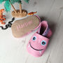 Personalised Dinosaur Baby Shoes, thumbnail 2 of 6