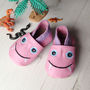 Personalised Dinosaur Baby Shoes, thumbnail 6 of 6