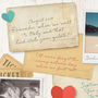 Personalised Memory Board Print For Couples, thumbnail 2 of 7