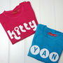 Child's Personalised Name T Shirt, thumbnail 2 of 8