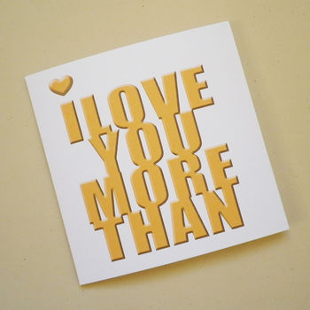 I Love You More Than Chips! Card, 2 of 4