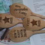 Personalised Pair Of Little And Large 'Bake Off' Spoons, thumbnail 3 of 3