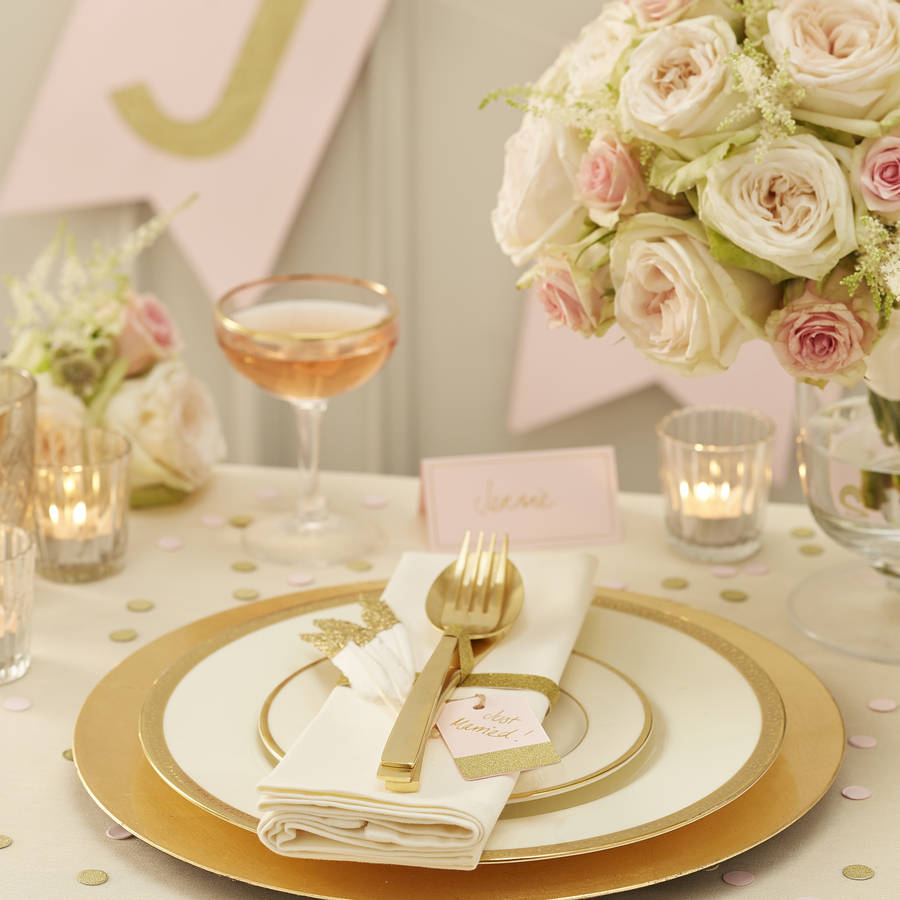 Pastel Perfection Ginger Ray Pastel Pink And Gold Metallic Party