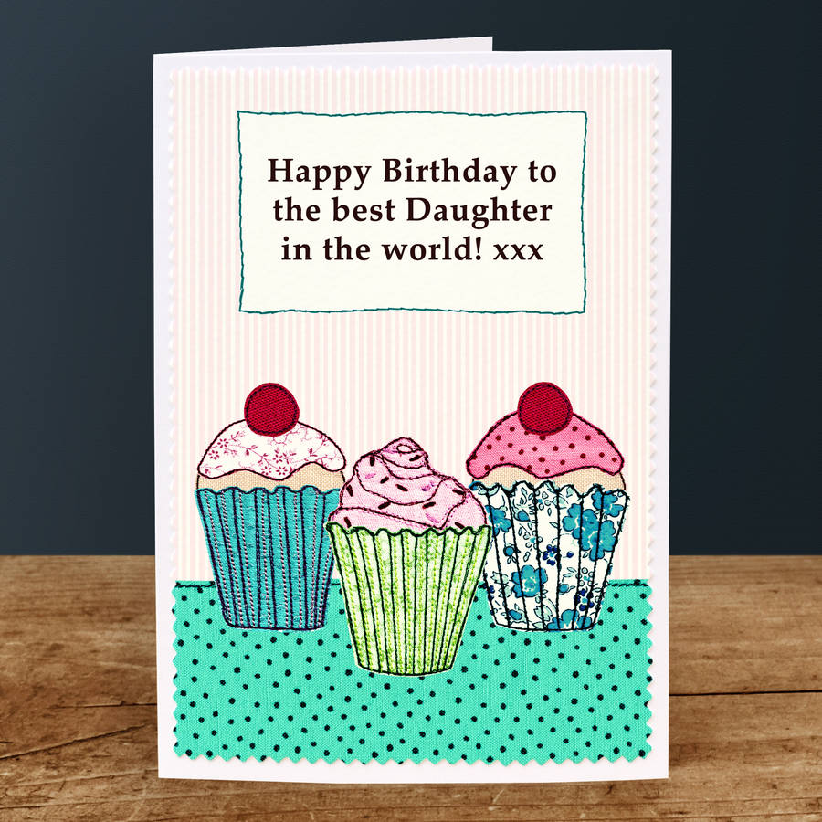 Cupcakes Personalised Birthday Card By Jenny Arnott Cards Ts My