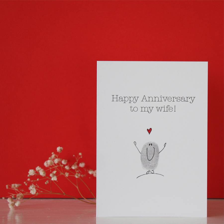 wife anniversary card by adam regester art and illustration ...