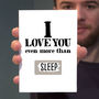 'I Love You More Than' Scratch Card, thumbnail 2 of 3
