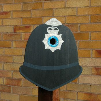 Personalised Police Helmet Bird Box, 8 of 10