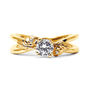 Foliage Fairtrade Ethical Diamond Engagement Ring, thumbnail 4 of 6